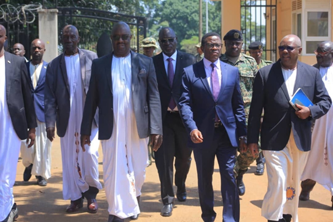 The Buganda Prime Minister is on an official visit to Bunyoro